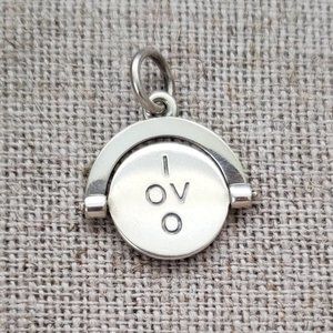 James Avery Sterling Silver I Love You Spinner